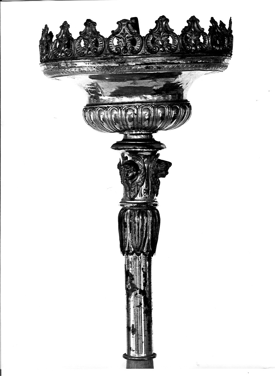 torciera, serie - bottega lombarda (fine sec. XIX)