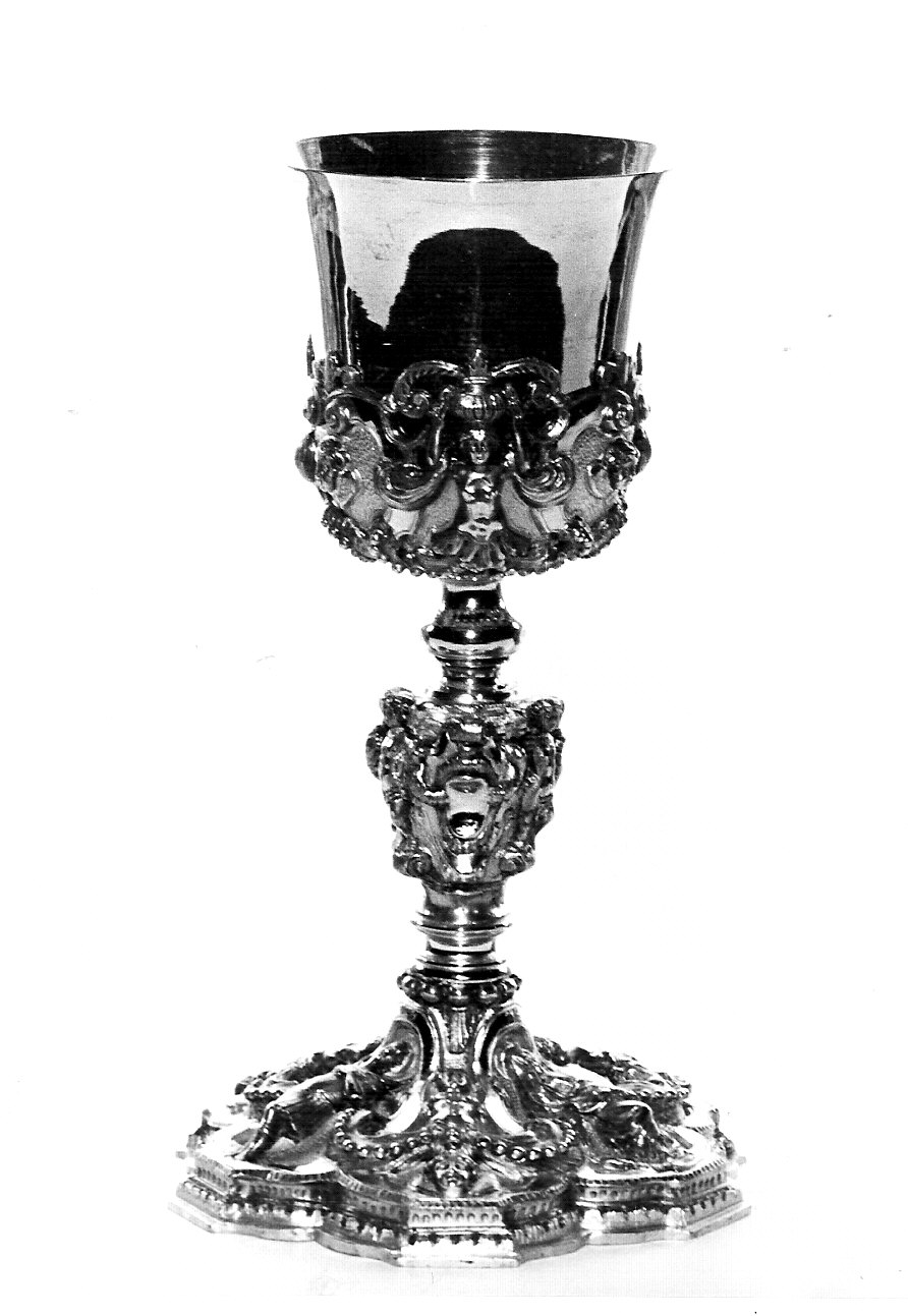 calice, opera isolata - bottega lombarda (sec. XVII)