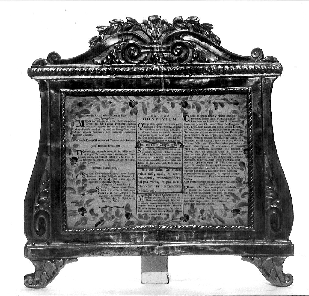 cartagloria, opera isolata - bottega lombarda (inizio sec. XIX)