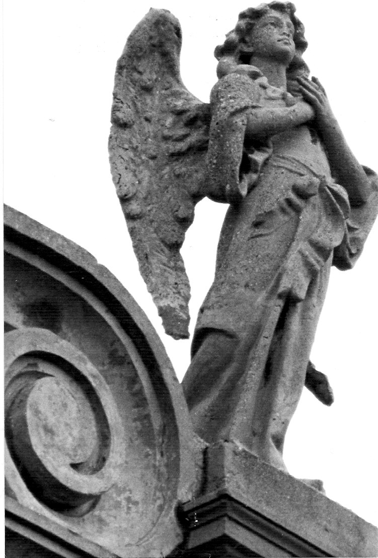 angelo (statua, opera isolata) - bottega lombarda (sec. XX)