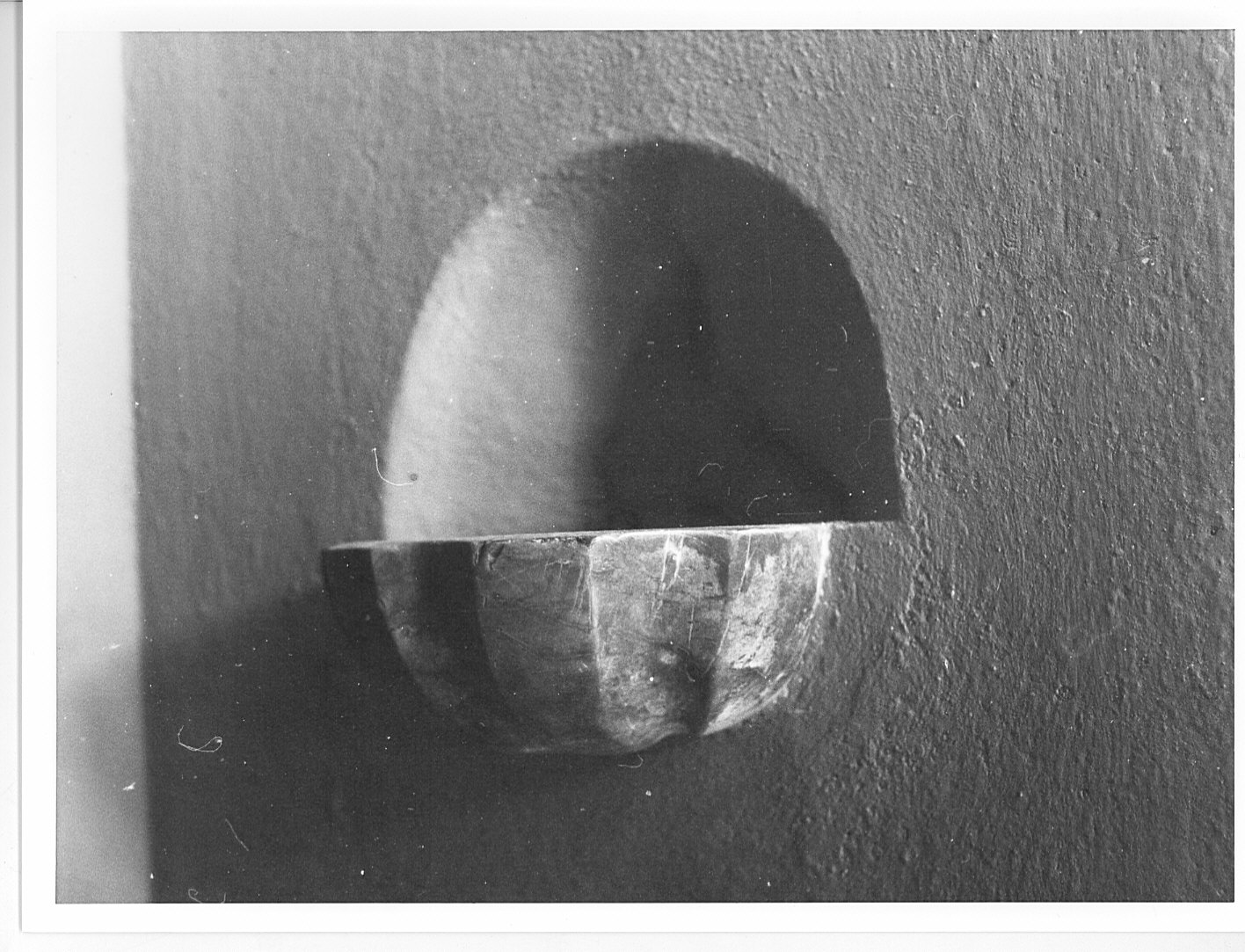 acquasantiera - bottega lombarda (sec. XVIII)