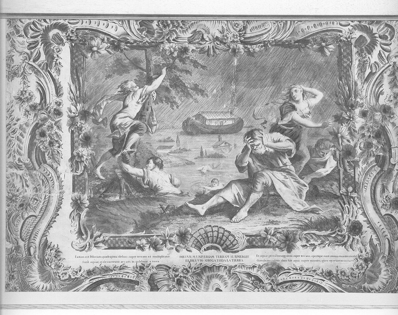 Diluvio universale (stampa) - ambito lombardo (sec. XVIII)