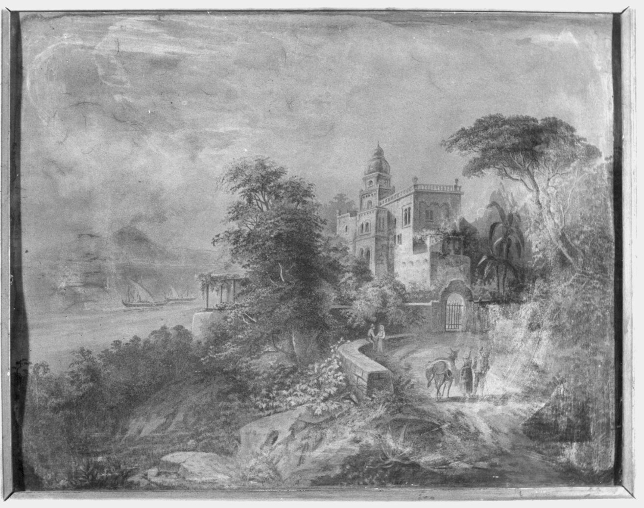 paesaggio (stampa) - ambito Italia settentrionale (seconda metà sec. XIX)