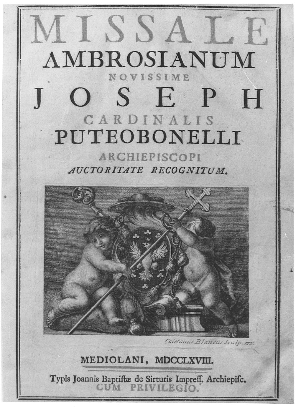emblema cardinalizio/ crocifissione/ Cristo risorto (stampa, serie) di Bianchi Gaetano (sec. XVIII)