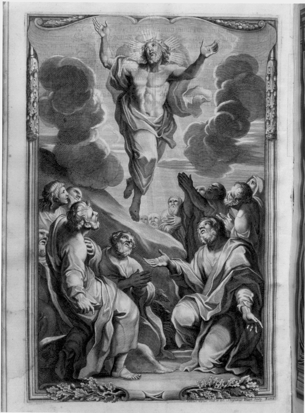 resurrezione di Cristo (stampa) di Picart Etienne (attribuito), Cesio Carlo (attribuito) (sec. XVII)