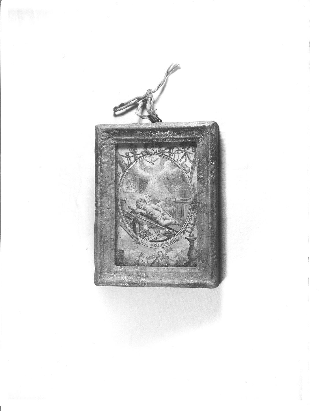 strumenti della passione (stampa) - ambito lombardo (sec. XVII)