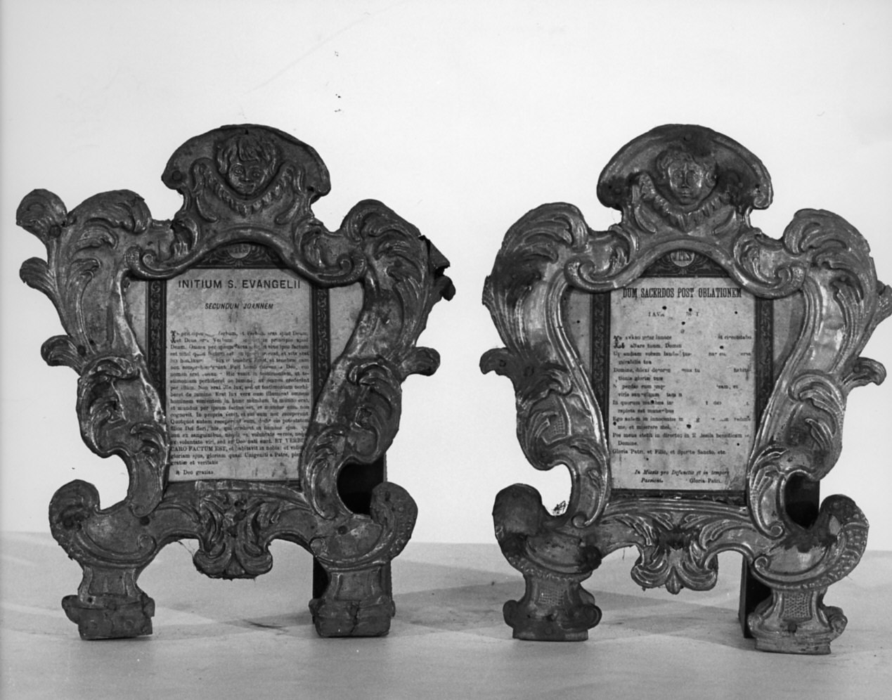 cartagloria, coppia - bottega lombarda (sec. XVIII)