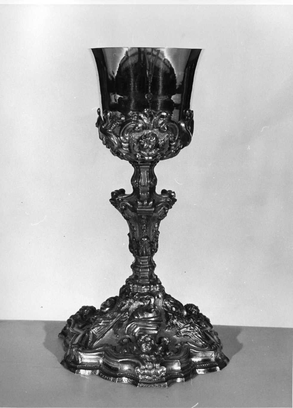 calice, opera isolata - bottega lombarda (sec. XVIII)