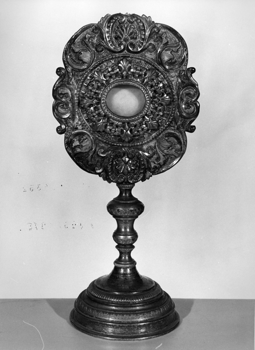 reliquiario - a ostensorio, opera isolata - bottega lombarda (primo quarto sec. XIX)