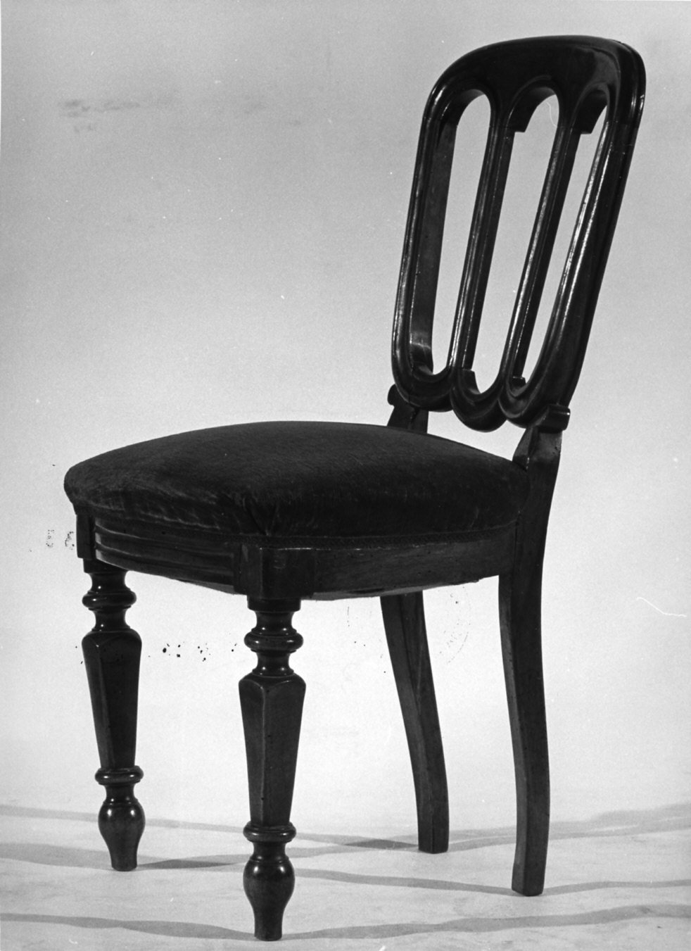 sedia, serie - bottega italiana (sec. XIX)