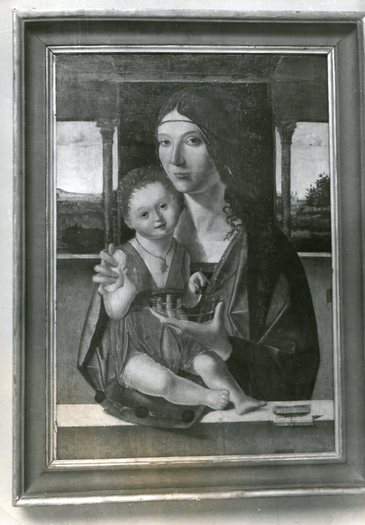 Madonna con Bambino (dipinto, opera isolata) di Jacobello di Antonello da Messina (sec. XV)
