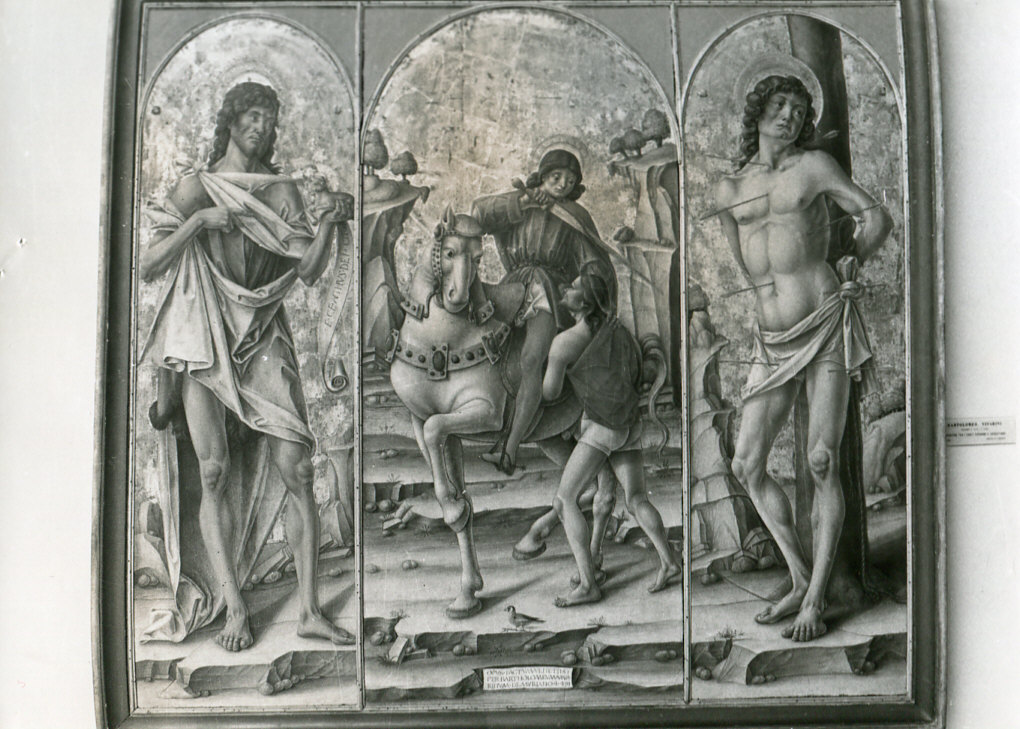 Santi (dipinto, opera isolata) di Vivarini Bartolomeo (e aiuti) (sec. XV)