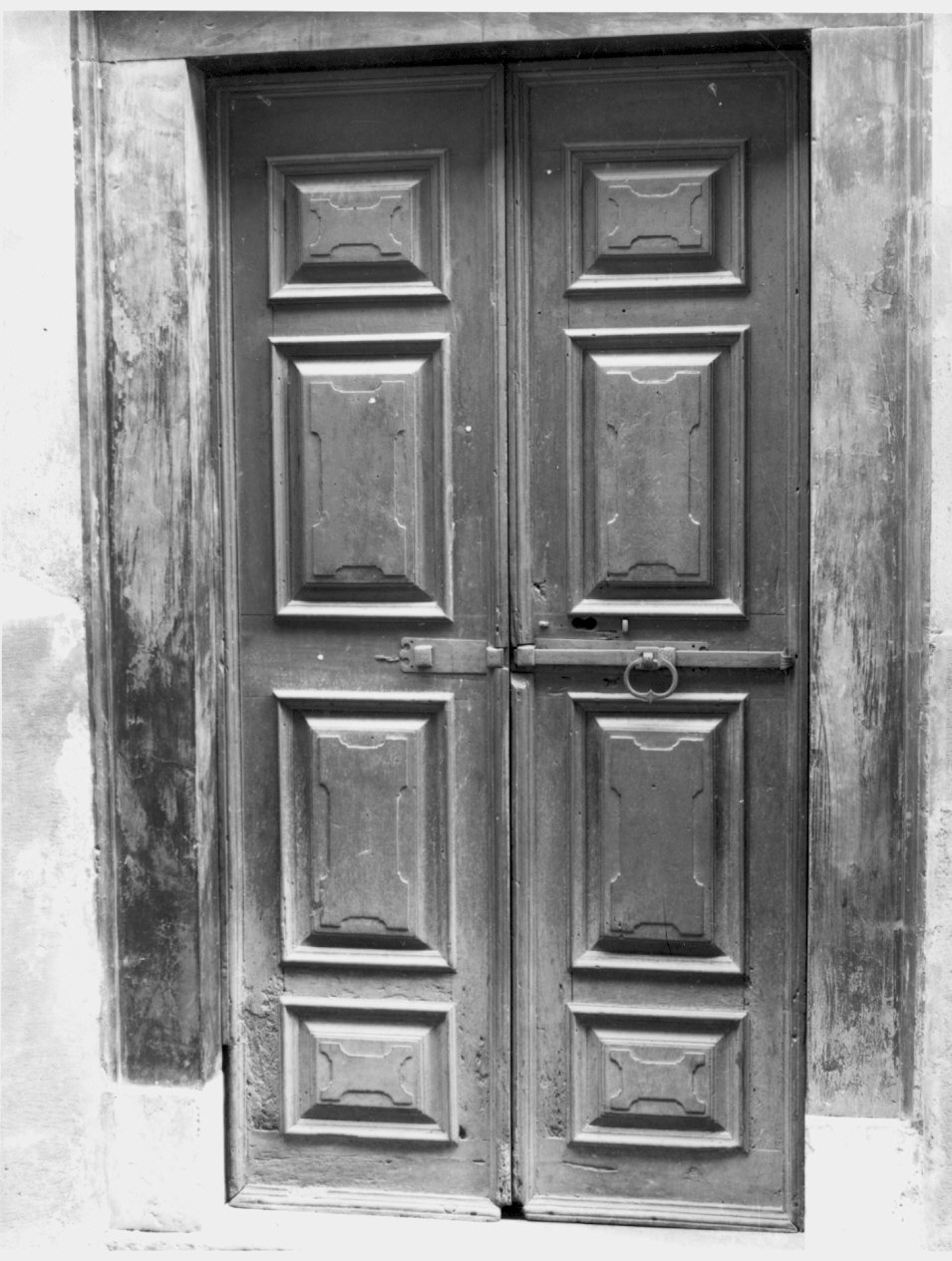 porta - a due battenti - bottega lombarda (sec. XVII)