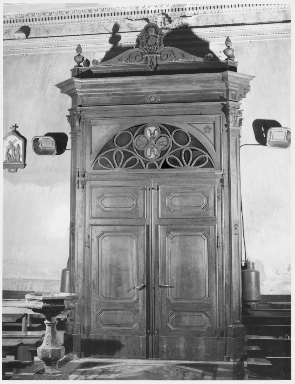 bussola d'ingresso - bottega lombarda (sec. XIX)