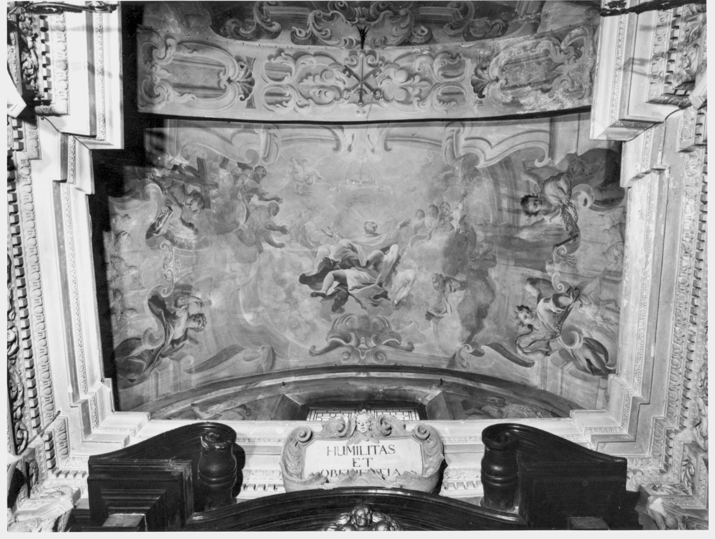 dipinto murale, ciclo di Bianchi Pietro detto Bustino (attribuito) (primo quarto sec. XVIII)