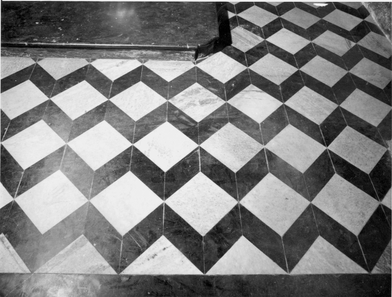 pavimento, opera isolata - bottega lombarda (sec. XVIII)