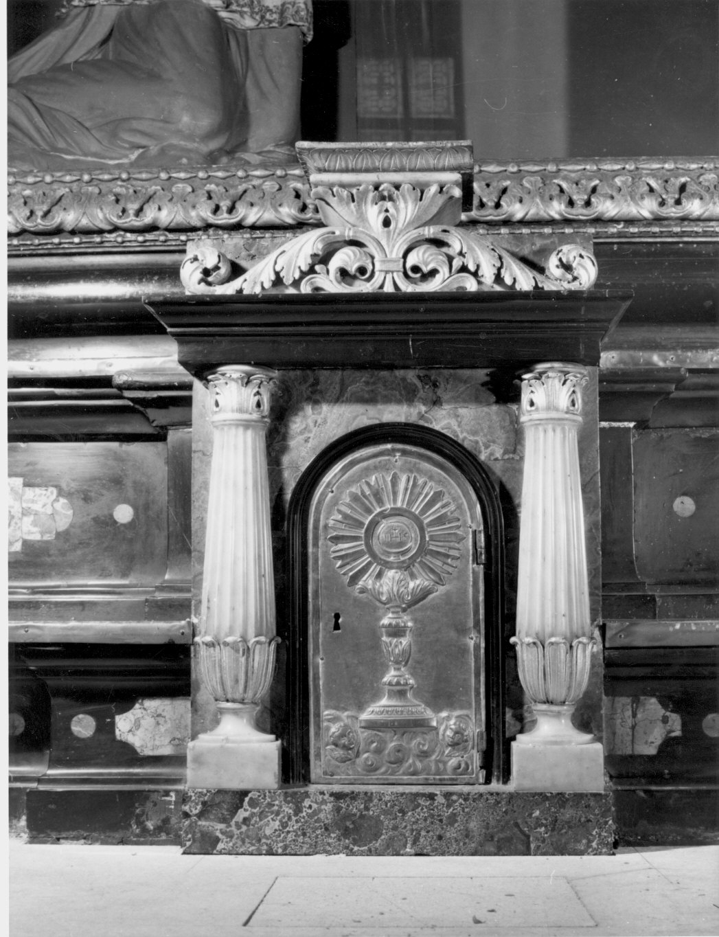 tabernacolo, opera isolata - bottega lombarda (secondo quarto sec. XVII)