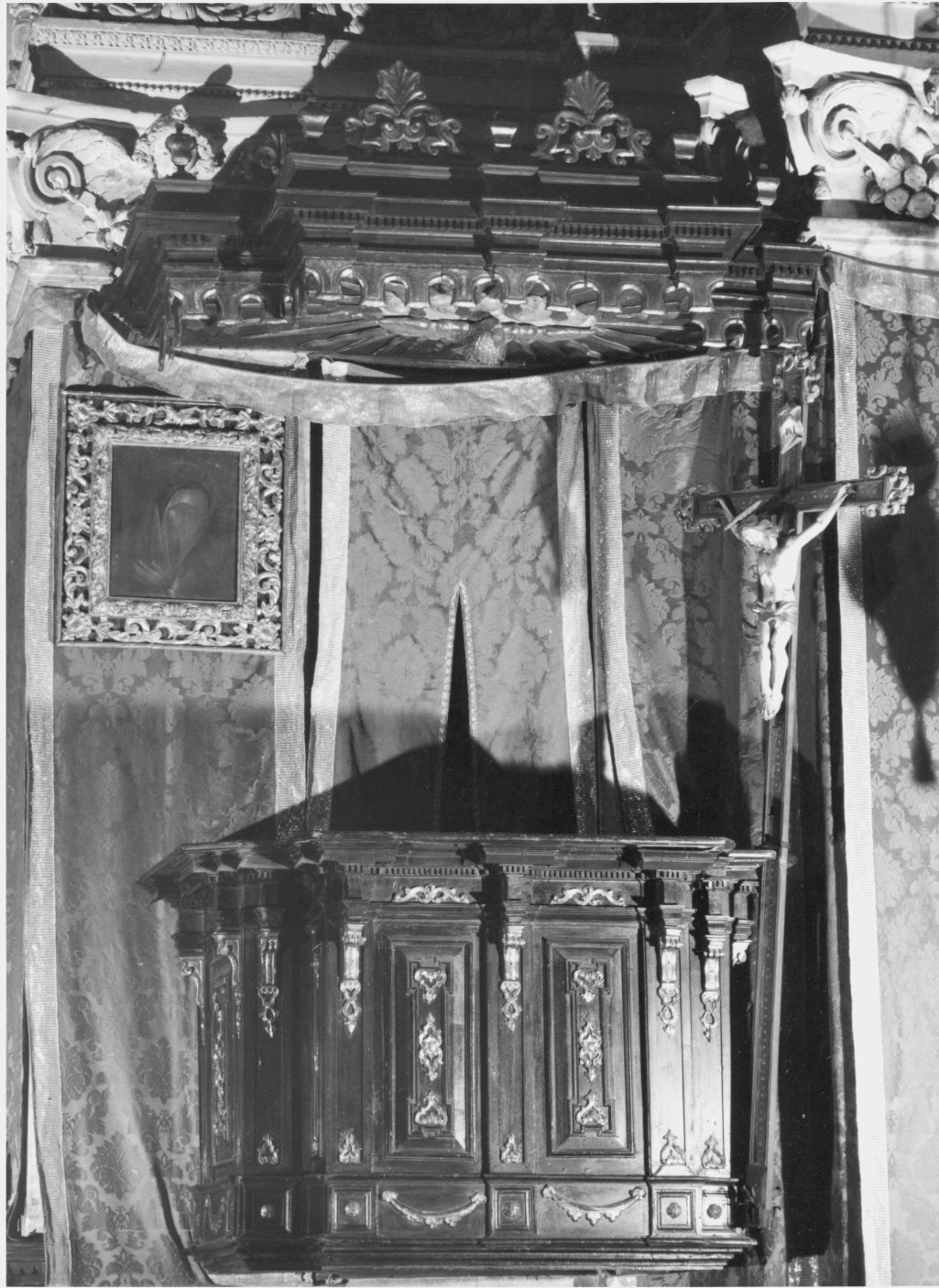 pulpito, opera isolata - bottega lombarda (sec. XVIII)