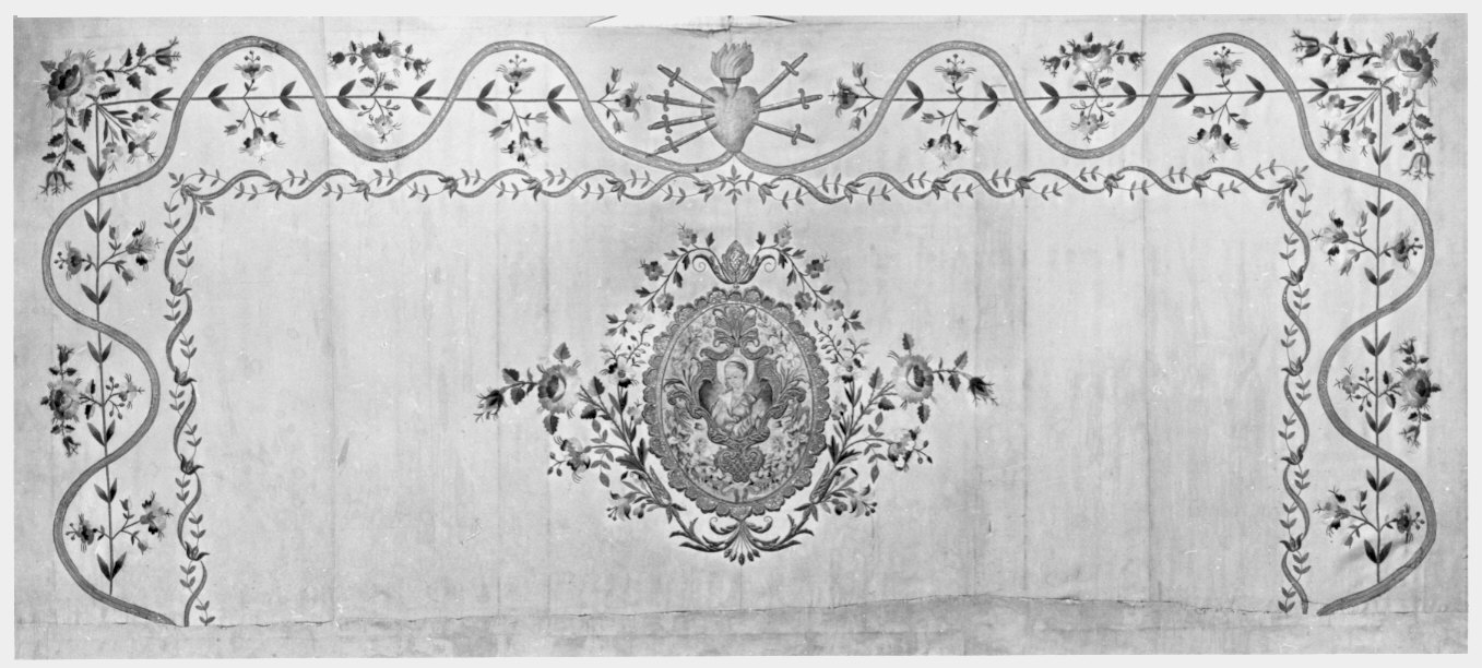 paliotto - manifattura lombarda (prima metà sec. XIX)