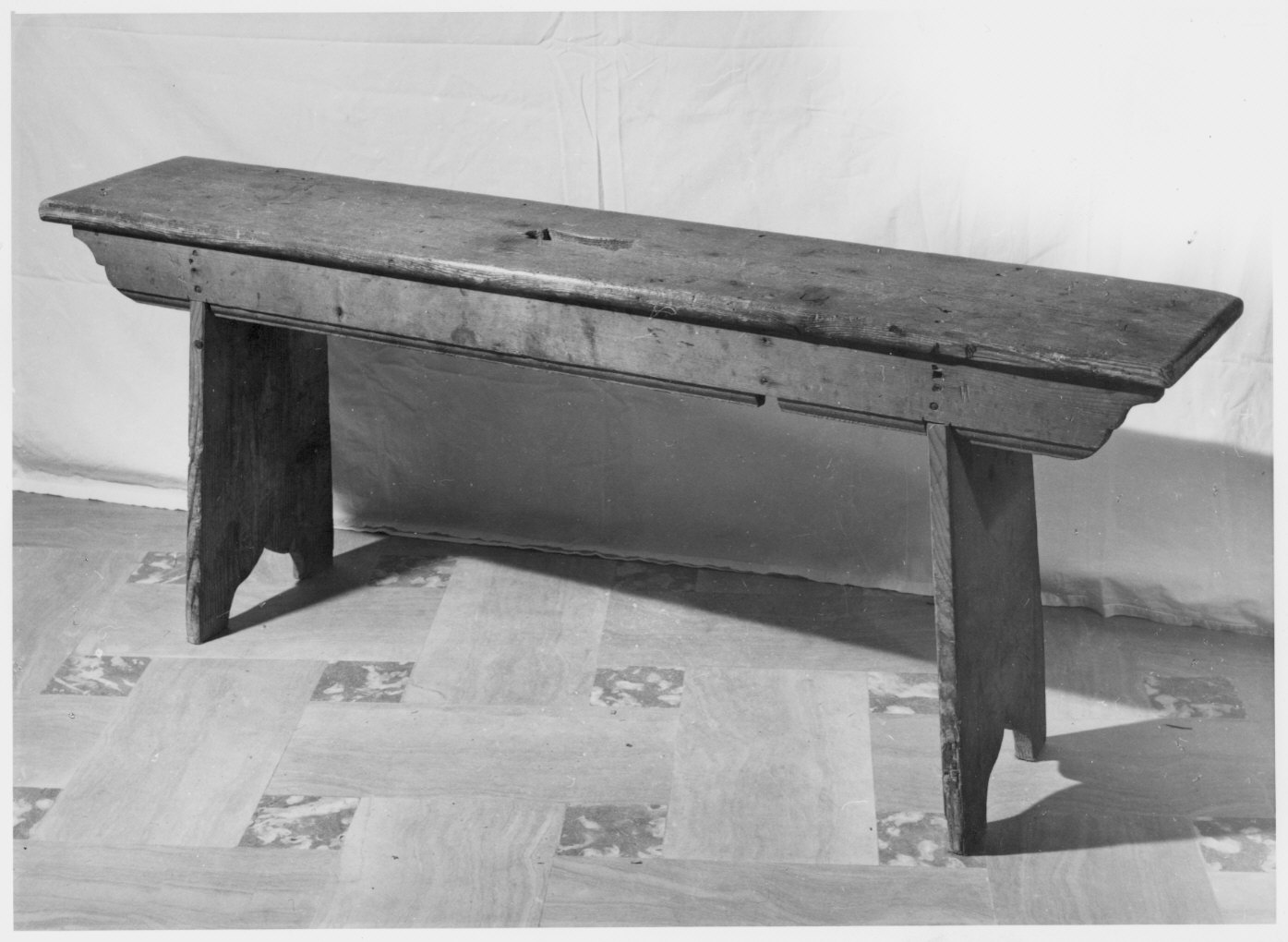 panca, opera isolata - bottega lombarda (sec. XVIII)