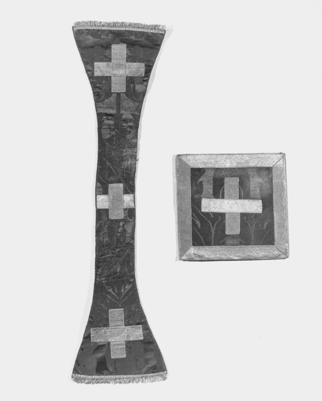 paramento liturgico, insieme - manifattura lombarda (sec. XVII)