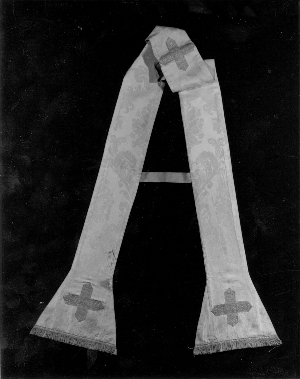 stola, opera isolata - manifattura lombarda (inizio sec. XVIII)