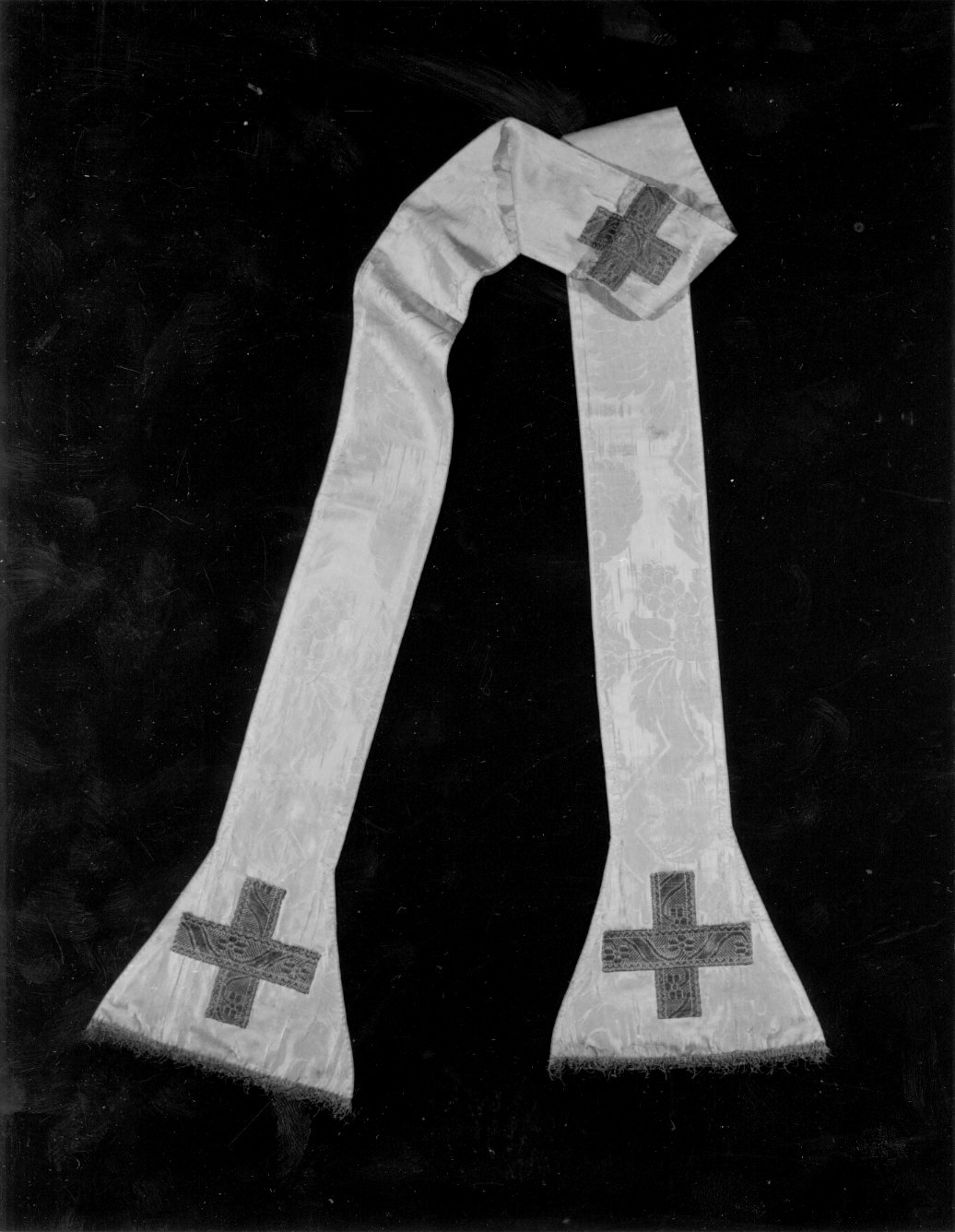 stola, opera isolata - manifattura lombarda (inizio sec. XVIII)