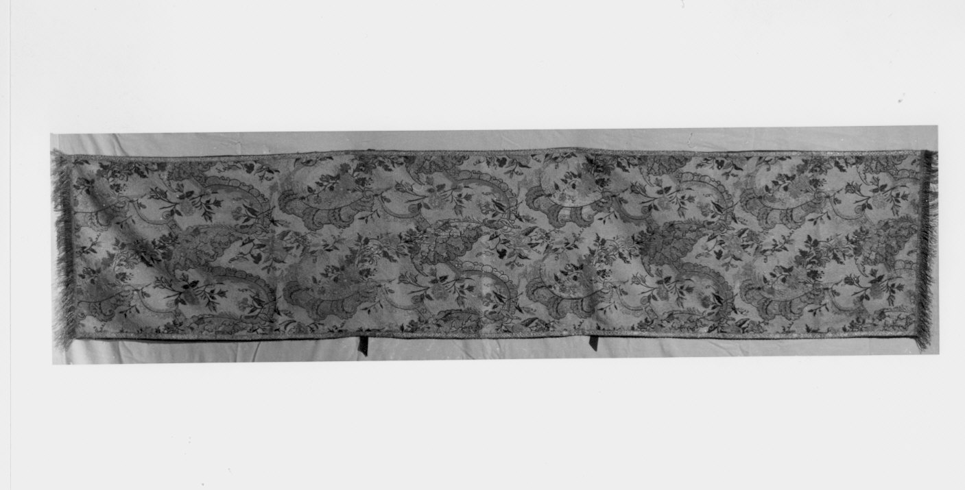 velo omerale, opera isolata - manifattura lombarda (inizio sec. XVIII)