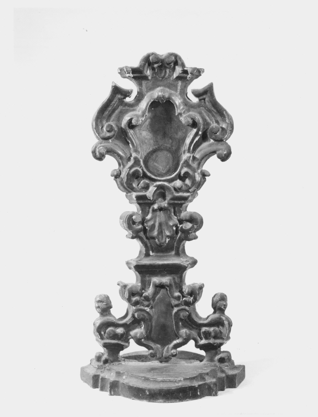 reliquiario - a ostensorio, coppia - bottega lombarda (sec. XVIII)