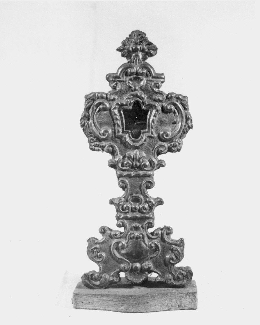 reliquiario - a ostensorio, serie - bottega lombarda (sec. XVIII)