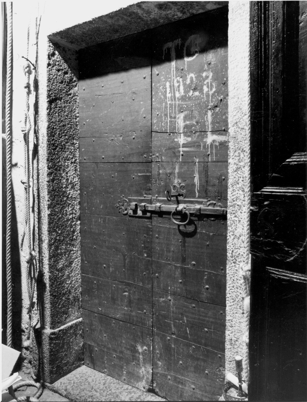 porta - a due battenti, opera isolata - bottega italiana (sec. XVIII)