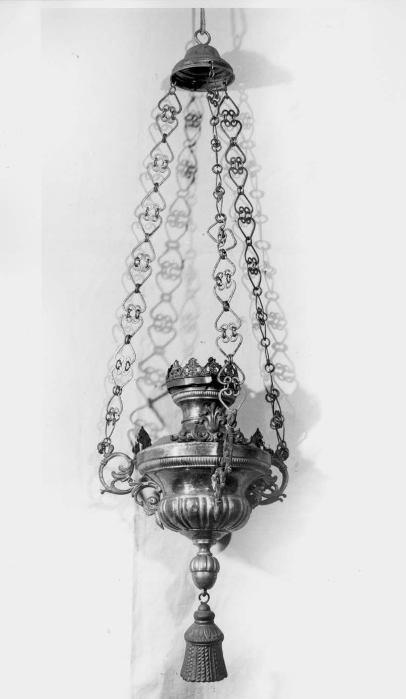 lampada pensile, serie - bottega lombarda (metà sec. XIX)