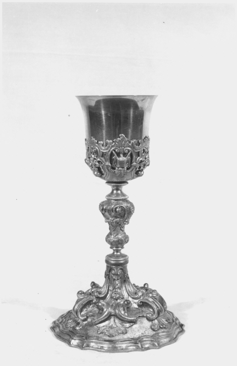 calice, opera isolata - bottega lombarda (prima metà sec. XVIII)