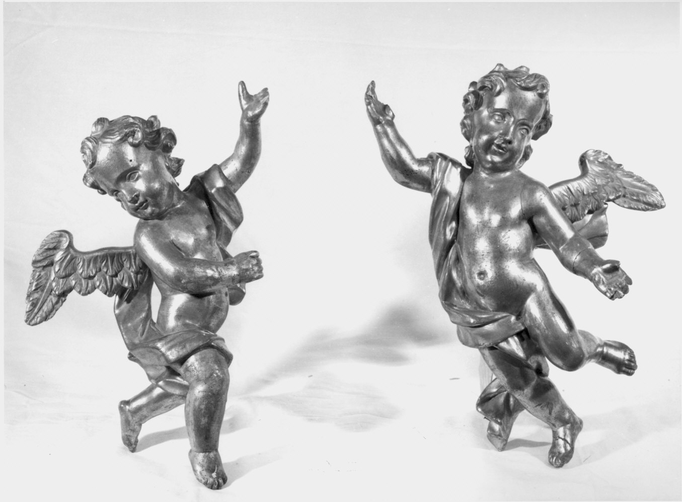 angioletto (scultura, coppia) - bottega lombarda (prima metà sec. XVIII)