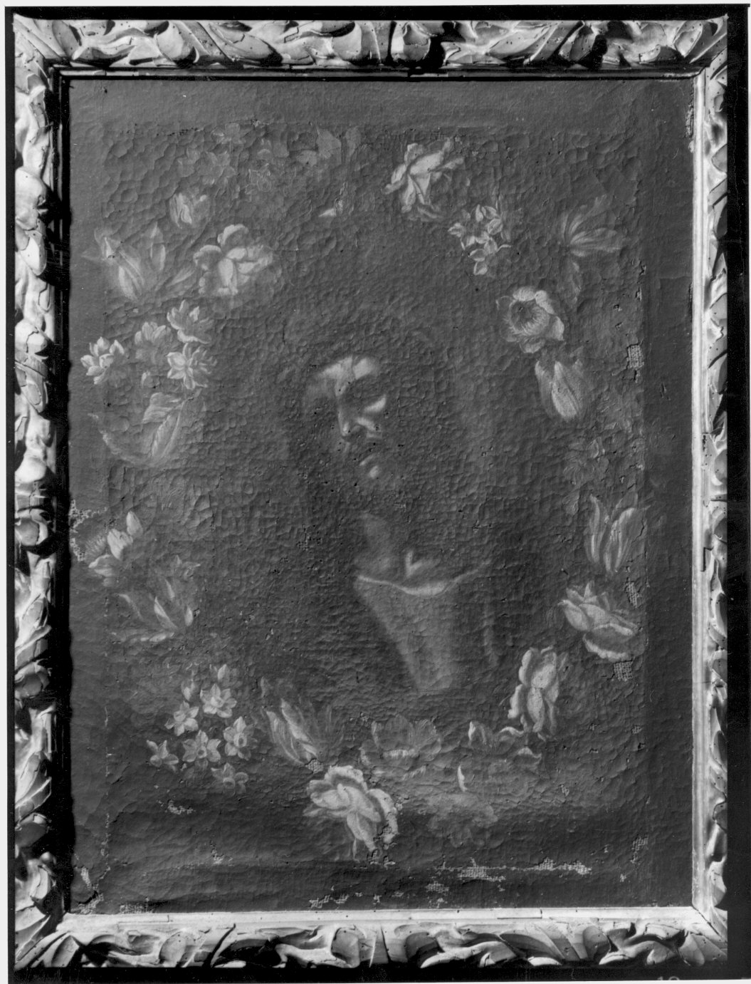 Cristo coronato di spine (dipinto, pendant) - ambito lombardo (sec. XVII)