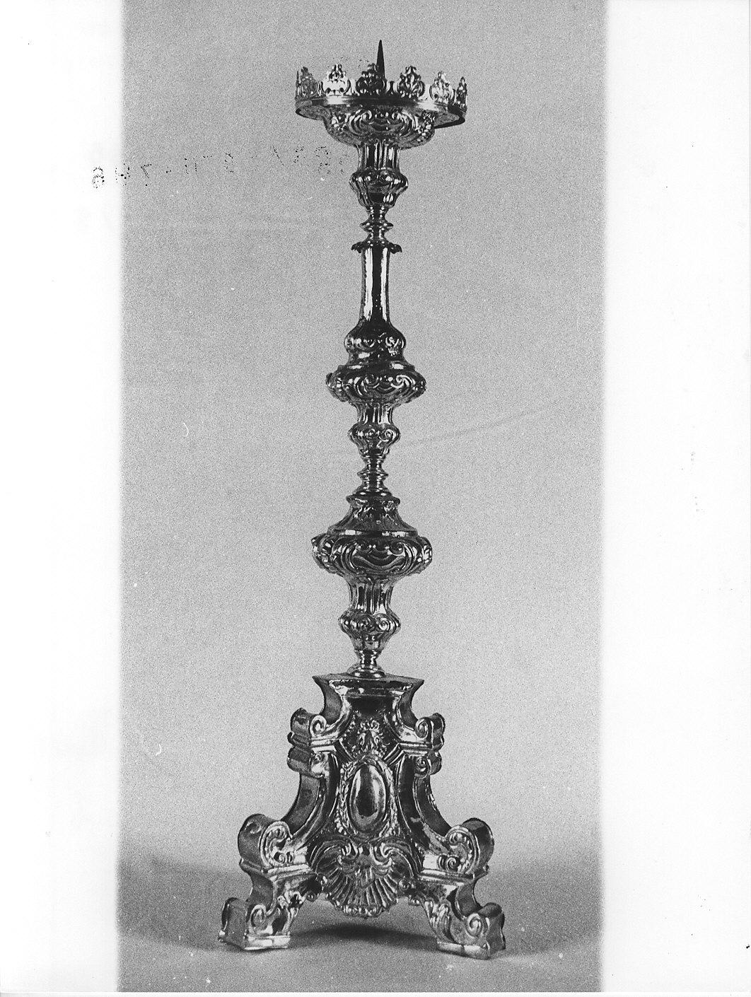 candeliere, serie - bottega lombarda (sec. XVIII)