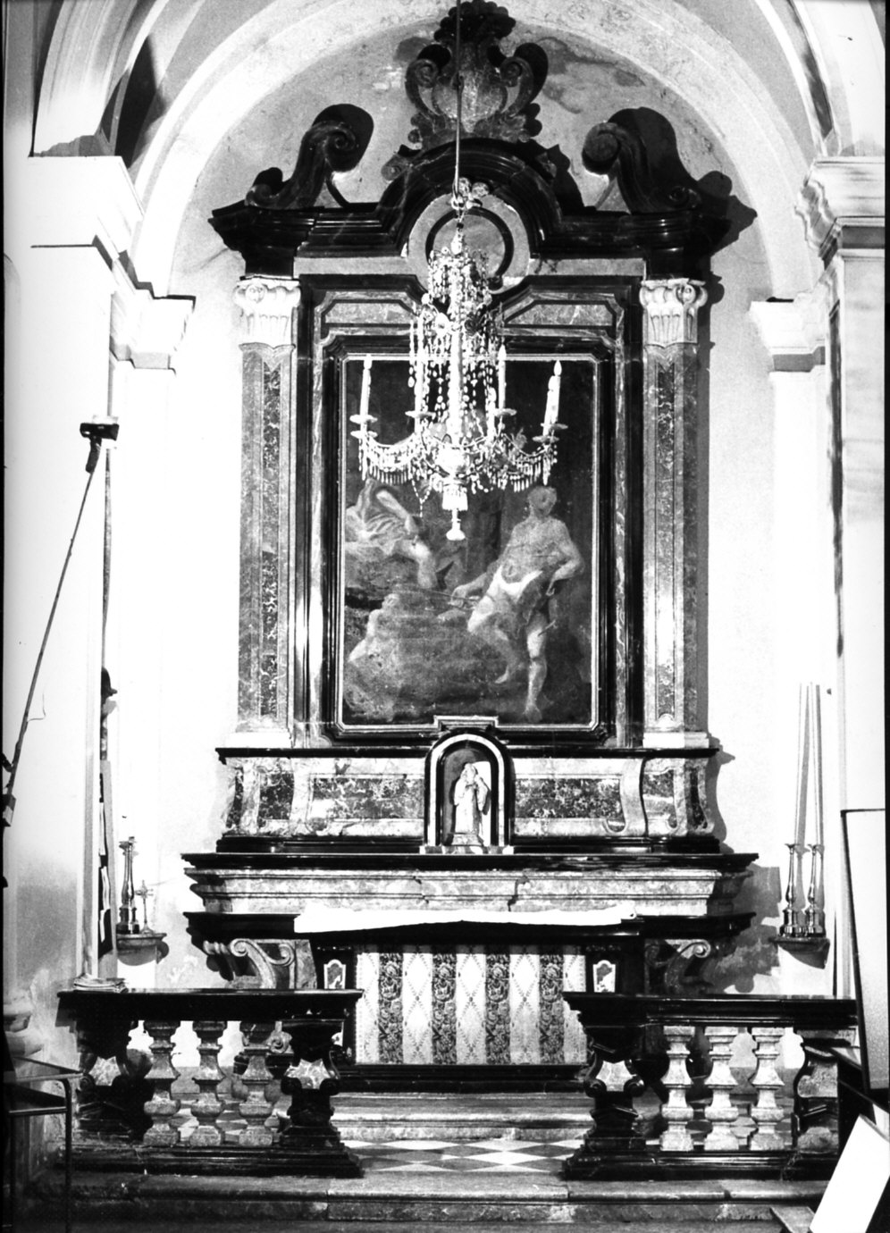 altare, complesso decorativo - bottega lombarda (inizio sec. XVIII)