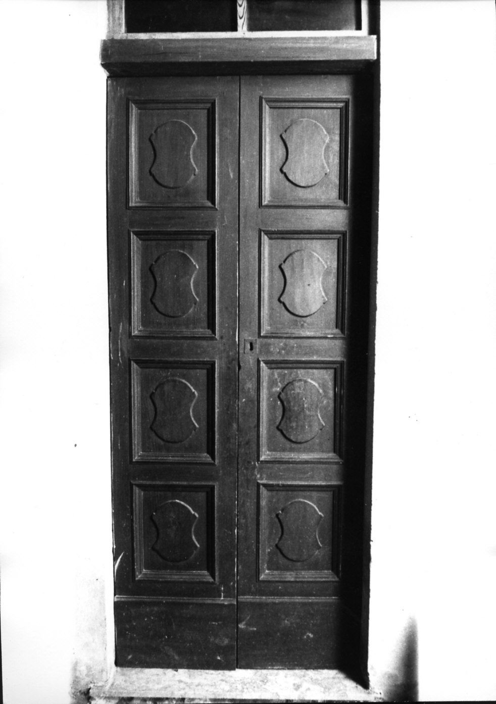 porta - a due battenti, opera isolata - bottega lombarda (sec. XVIII)