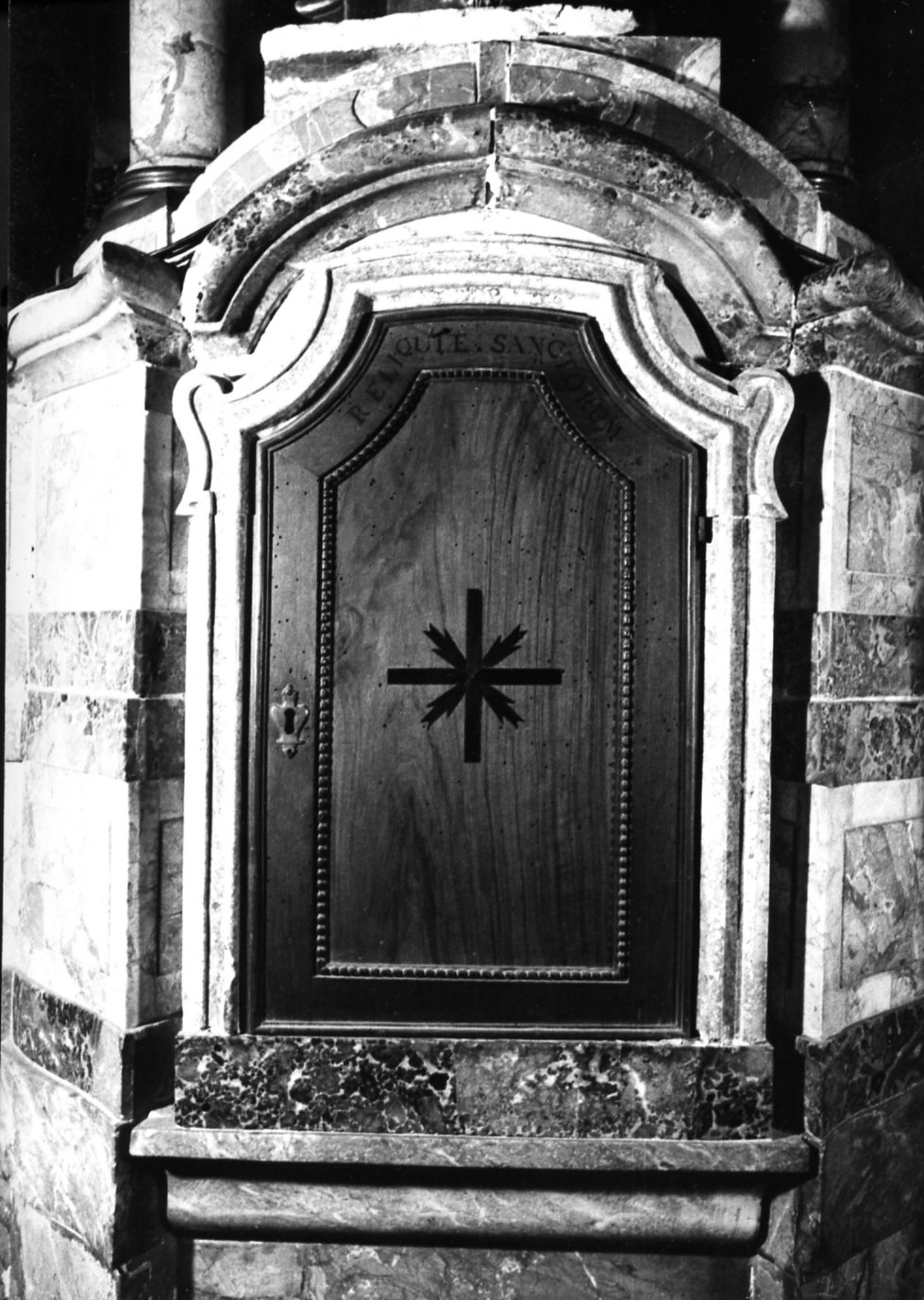 sportello di reliquiario, opera isolata - bottega lombarda (seconda metà sec. XVIII)