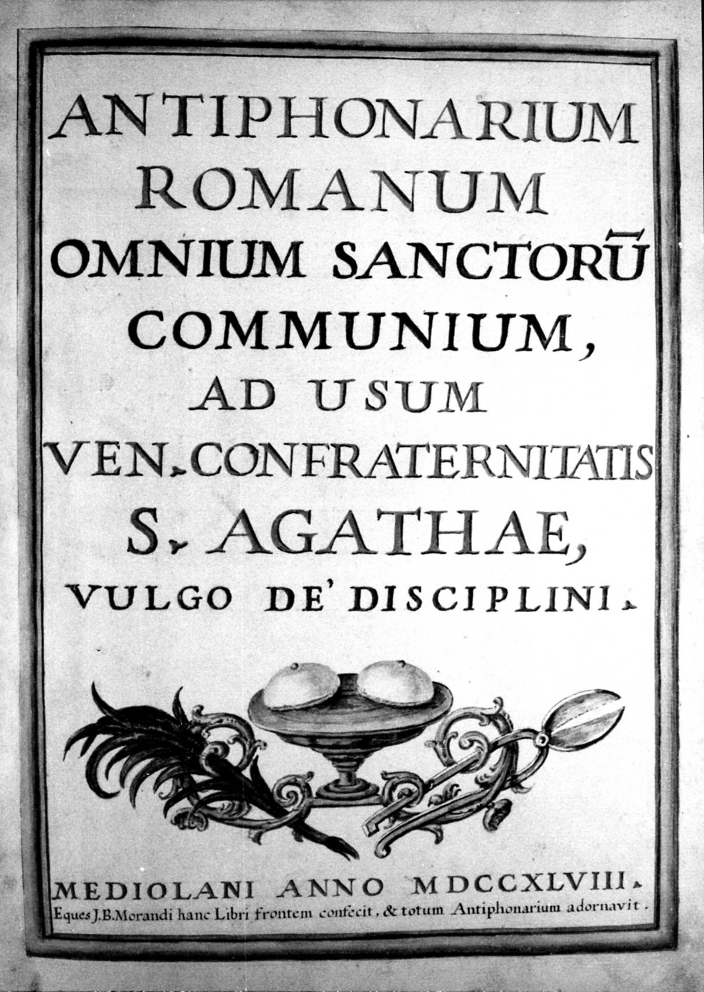 coperta di libro liturgico, opera isolata - bottega lombarda (sec. XVIII)