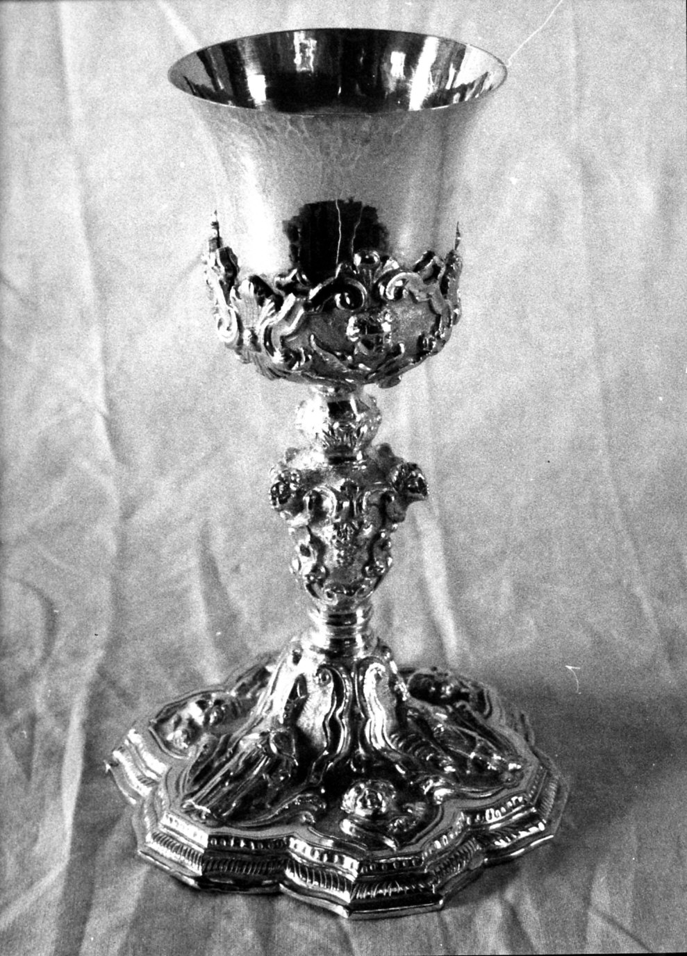 calice, opera isolata - bottega lombarda (sec. XVIII)