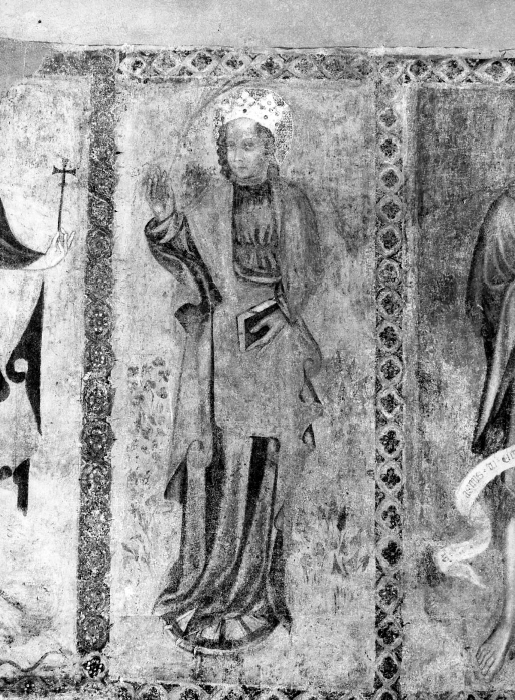 Santa Caterina d'Alessandria (dipinto murale, opera isolata) - ambito lombardo (sec. XV)