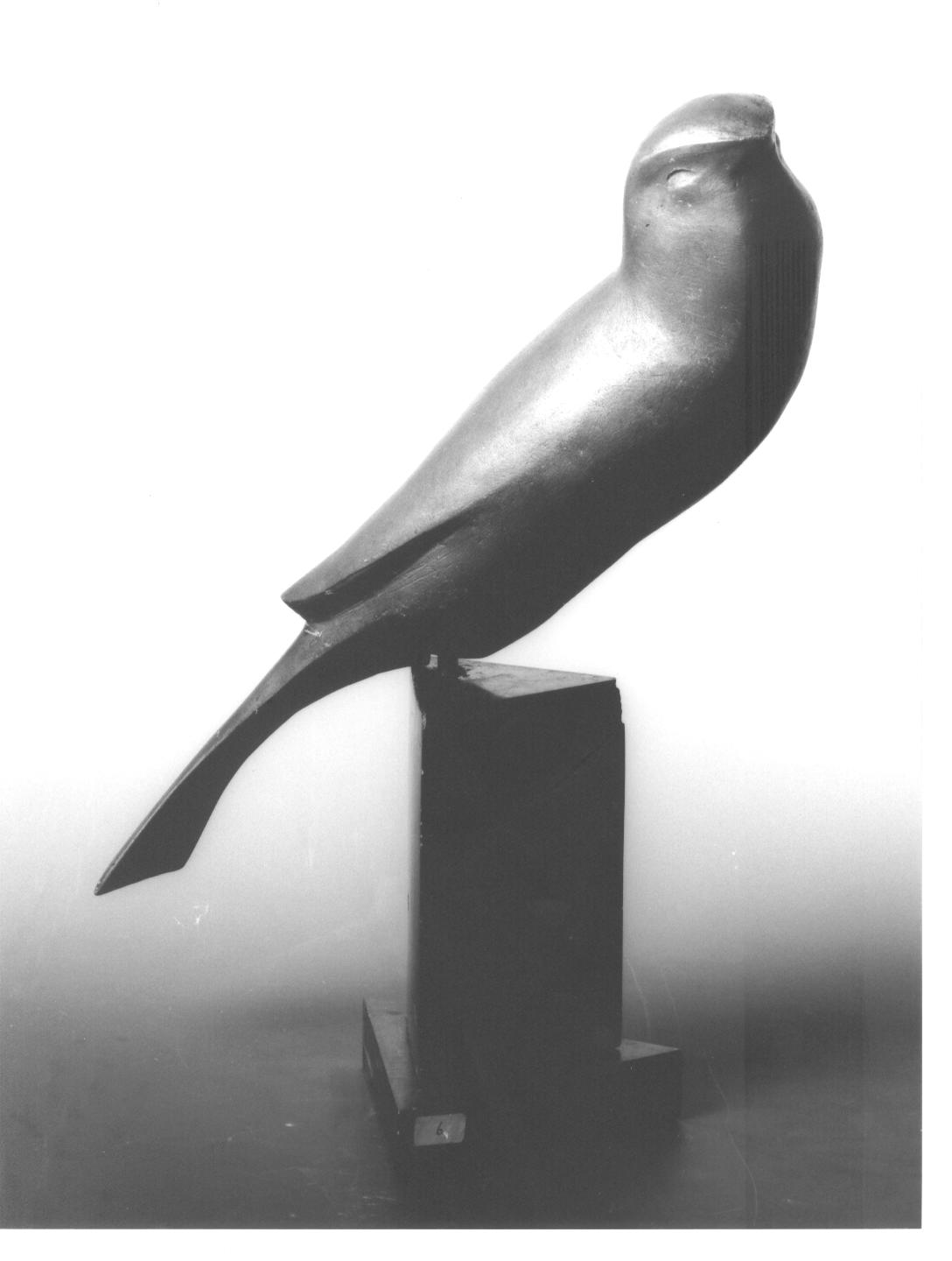 Canarino (scultura, opera isolata) di Cassolo Bracchi Regina (attribuito) (sec. XX)