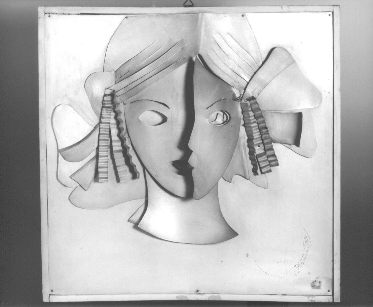 Ritratto di ragazza (scultura, opera isolata) di Cassolo Bracchi Regina (attribuito) (sec. XX)