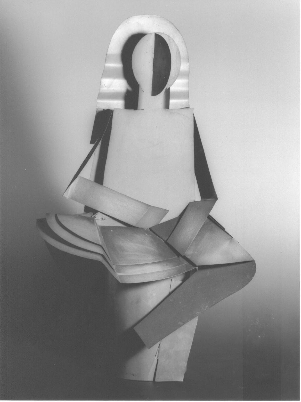 Sensibilità aerea, figura femminile (scultura, opera isolata) di Cassolo Bracchi Regina (attribuito) (sec. XX)