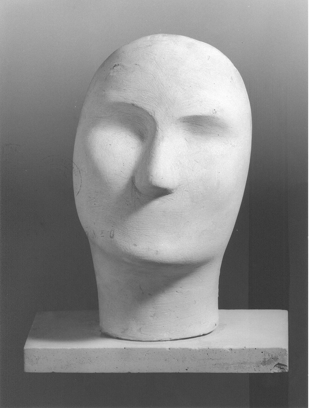 Testa femminile (scultura, opera isolata) di Cassolo Bracchi Regina (attribuito) (sec. XX)