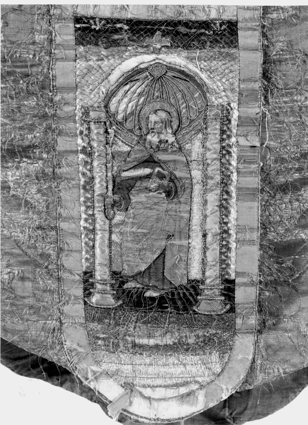 San Paolo (decorazione a ricamo) - manifattura lombarda (sec. XV)