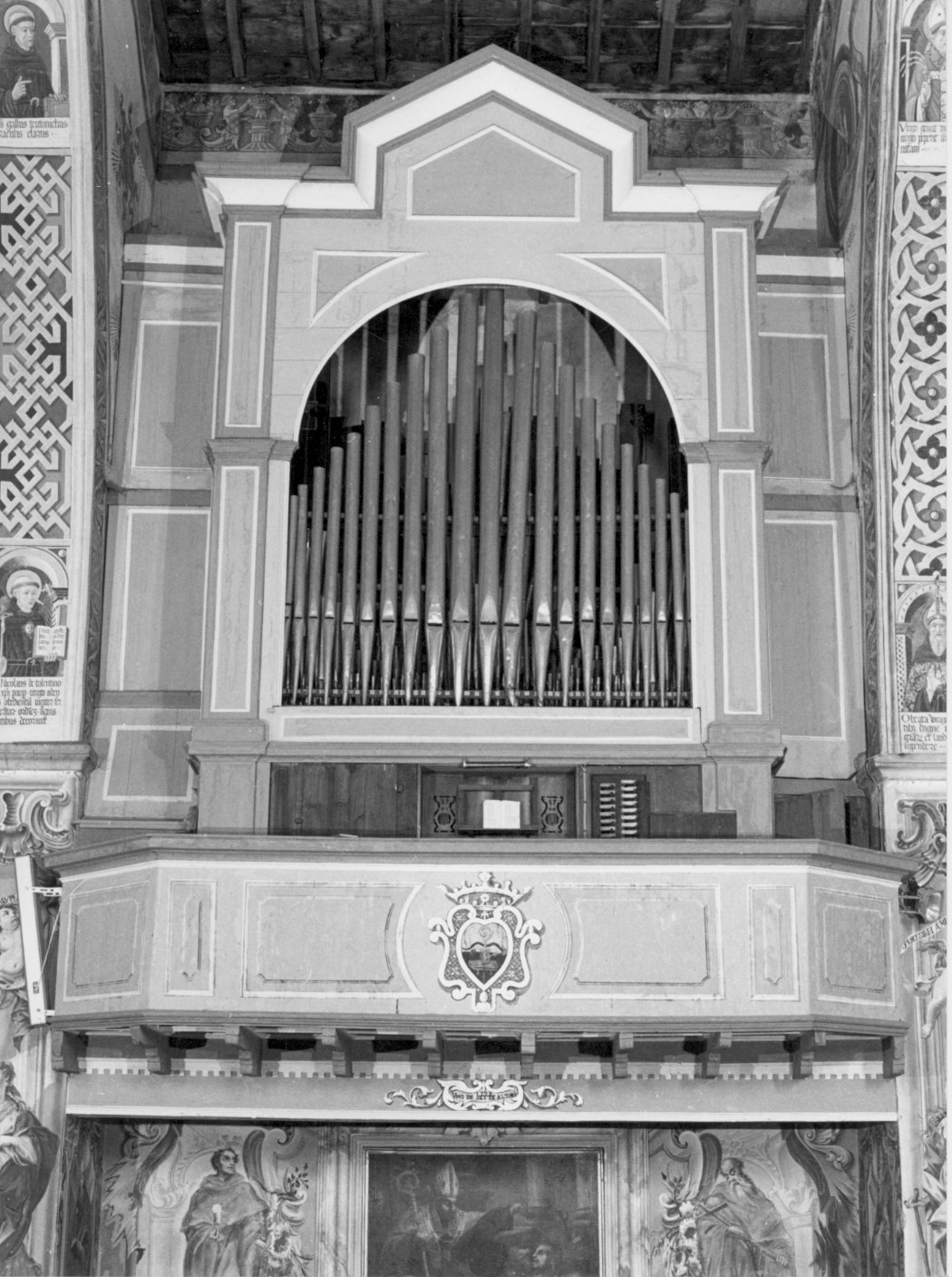 cassa d'organo - bottega lombarda (fine/inizio secc. XVIII/ XIX)