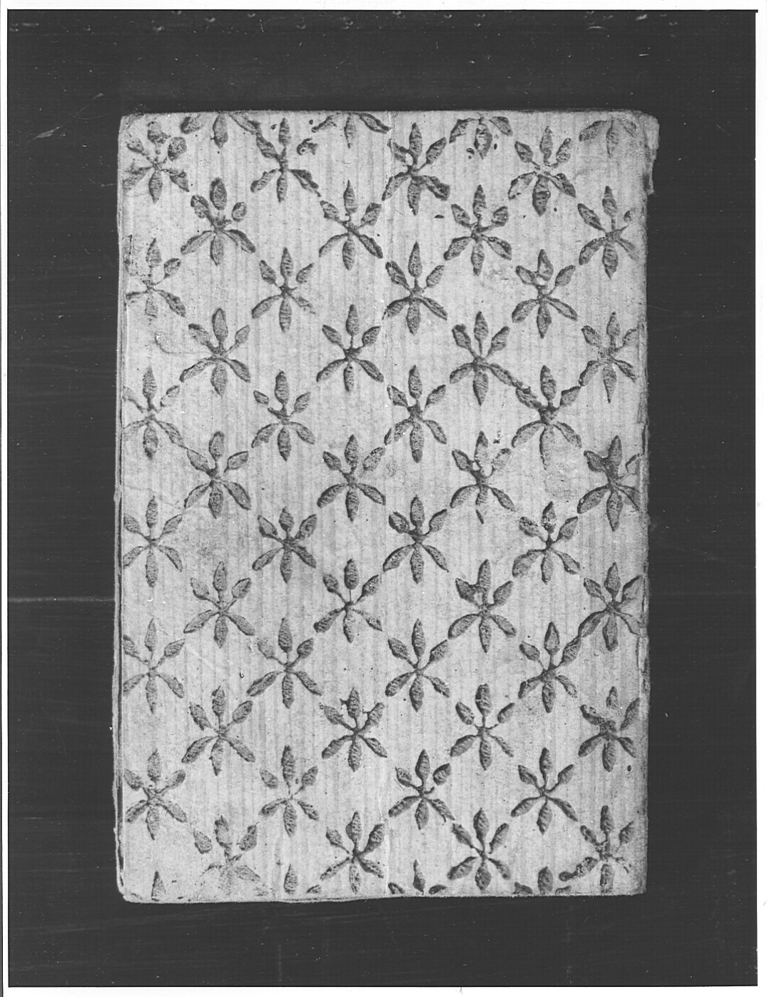 coperta di libro, opera isolata - bottega lombarda (fine sec. XVIII)