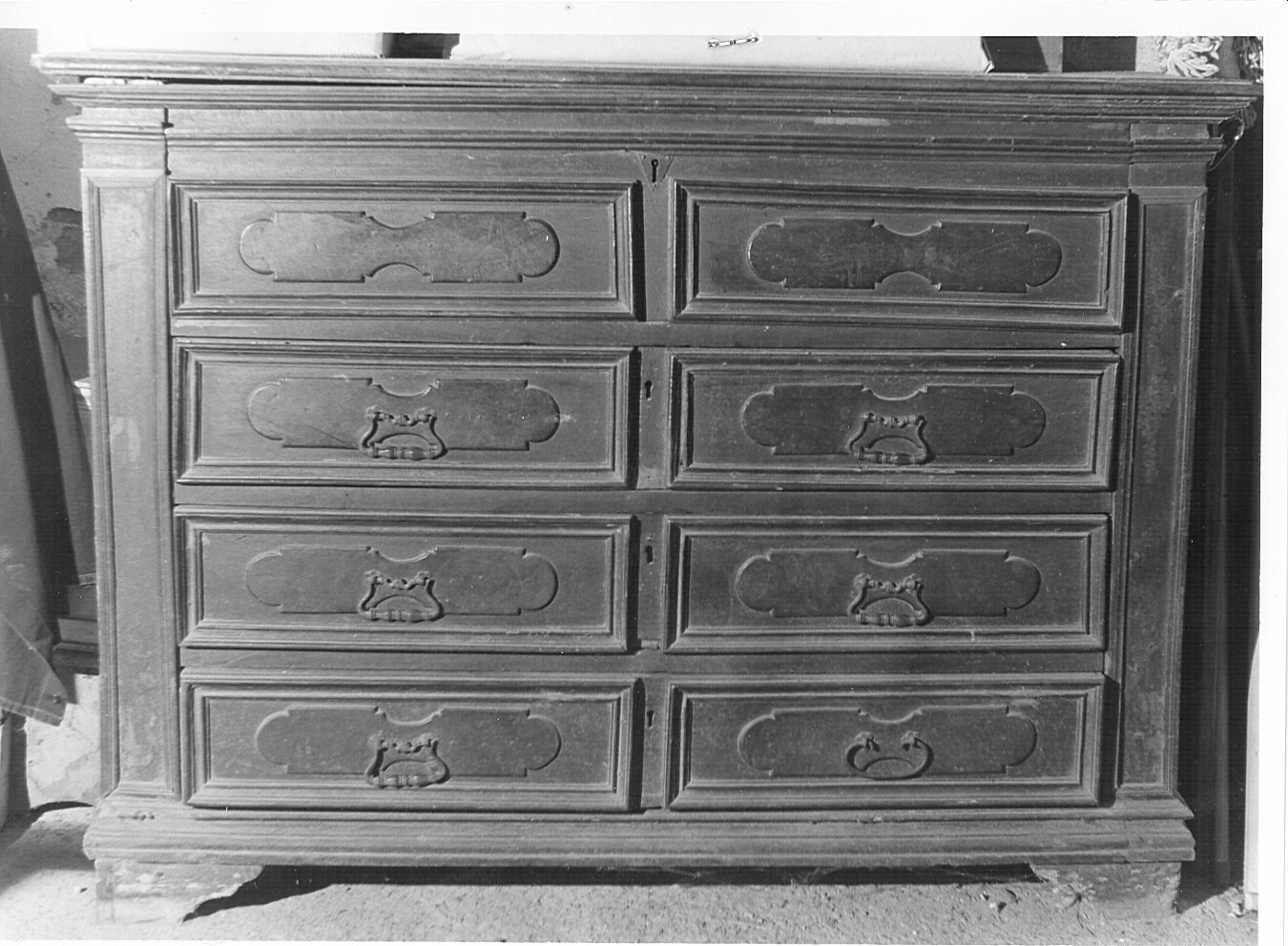 Santa (cassettone) - bottega lombarda (fine/inizio secc. XVII/ XVIII)